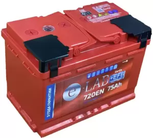 Аккумулятор E-Lab 6СТ-75R + EFB (75Ah) фото