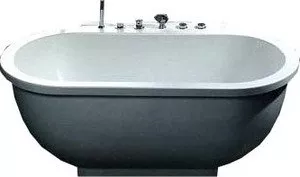Гидромассажная овальная ванна Eago AM128JDCLZ фото