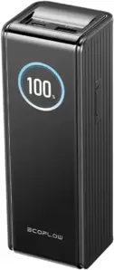 Портативное зарядное устройство EcoFlow Rapid 25000mAh (без кабелей, 170 Вт, черный) фото