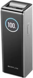Портативное зарядное устройство EcoFlow Rapid 25000mAh (без кабелей, 170 Вт, серебристый) фото