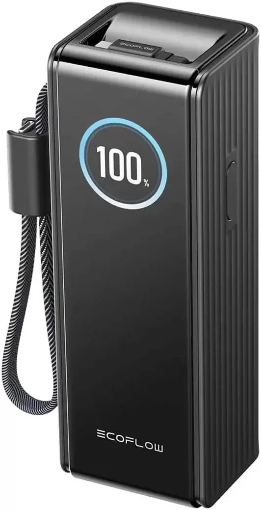 EcoFlow Rapid 25000mAh (с кабелями 100 Вт, 170 Вт, черный)