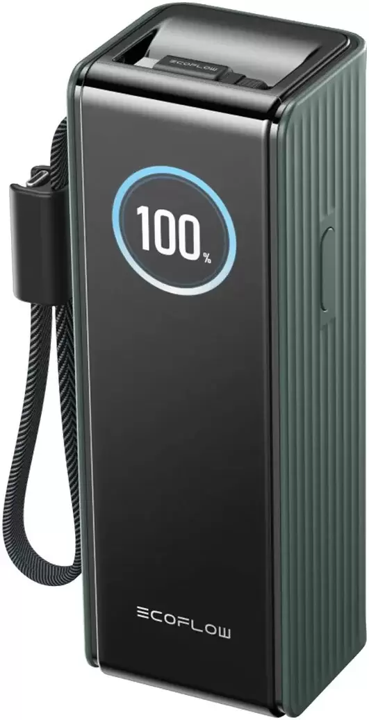 EcoFlow Rapid 25000mAh (с кабелями 100 Вт, 170 Вт, зеленый)
