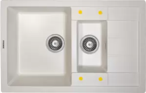 Кухонная мойка Ecoshtein Rechteck 781.5 (жасмин) фото
