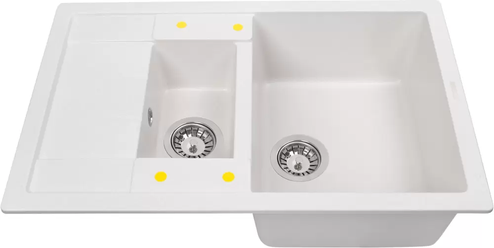 Кухонная мойка Ecoshtein Rechteck 781.5 (латте) фото