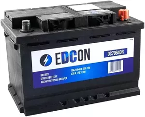 Аккумулятор Edcon DC70640R (70Ah) фото