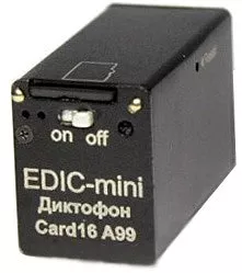 Цифровой диктофон Edic-mini Card 16 A99 фото