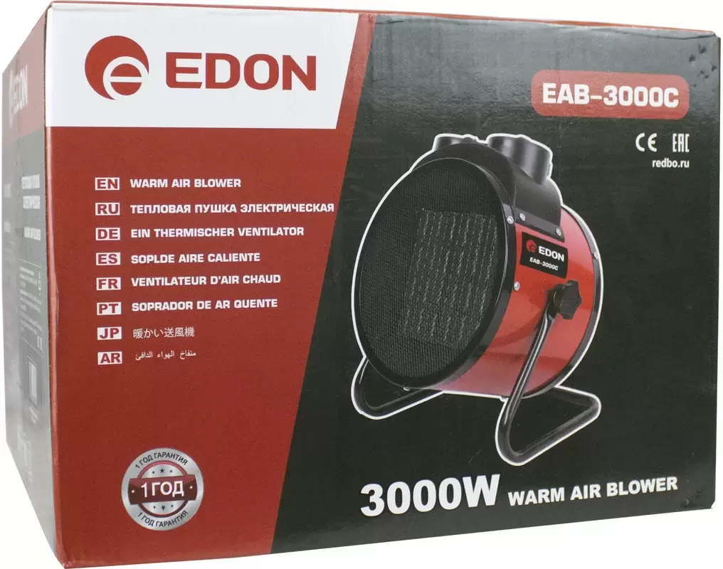 Тепловая пушка Edon EAB-3000C фото