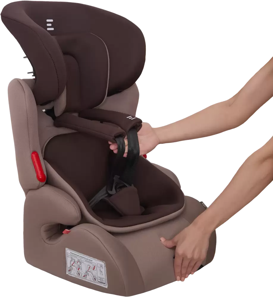 Детское автокресло Еду-Еду KS 516 Lux / KRES4258 (коричневый) фото