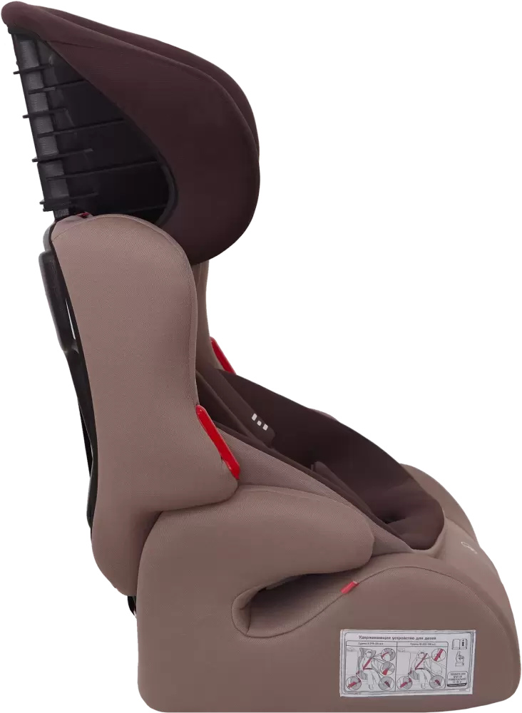 Детское автокресло Еду-Еду KS 516 Lux / KRES4258 (коричневый) фото