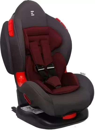 Еду-Еду KS 525 Isofix (темно-серый/темно-красный)