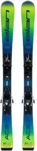 Горные лыжи Elan Youth Rc Ace Quick Shift 130-150 &#38; EL 7.5 (140, green/blue, 2021-2022) фото