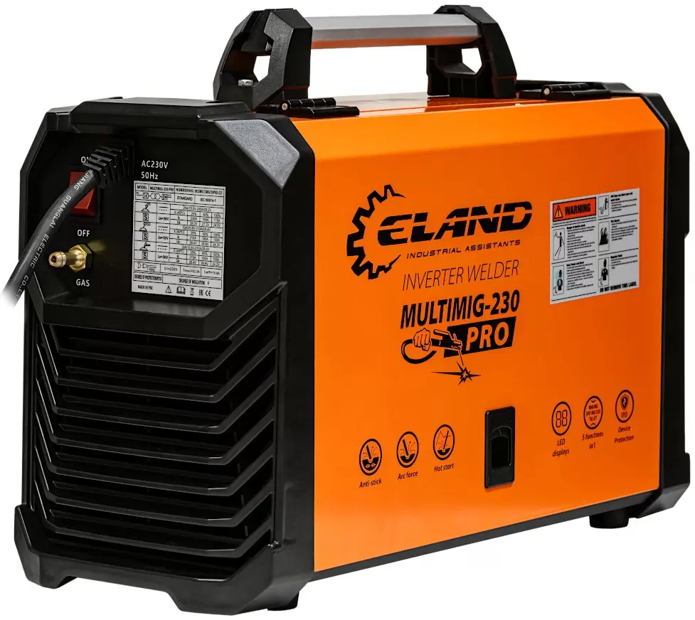 Сварочный инвертор Eland MULTIMIG-230 PRO фото 2