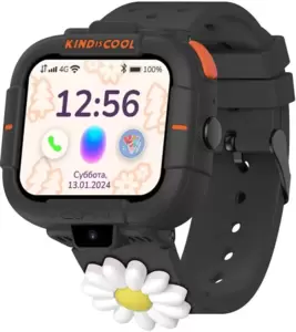 Детские умные часы Elari KidPhone MB (черный) фото