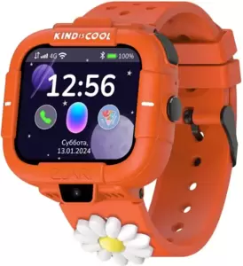 Детские умные часы Elari KidPhone MB (оранжевый) фото