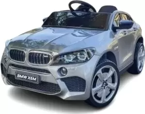 Детский автомобиль Electric Toys BMW X6M / FT968 (серебристый) фото