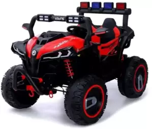 Детский электромобиль Electric Toys Buggy Grizzly LUX 4Х4 / LBB985 (красно-чёрный) фото