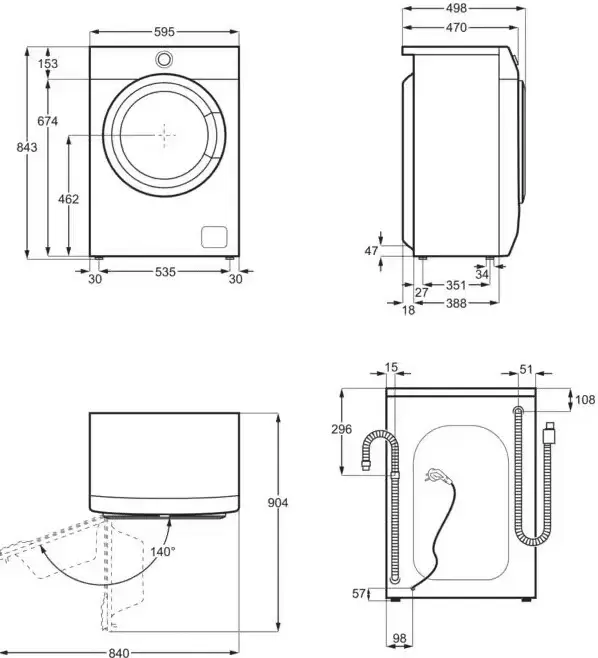 Стиральная машина Electrolux SensiCare 600 EWS6307BE фото