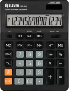 Калькулятор Eleven SDC-554S (черный) фото