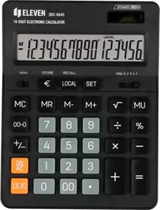 Калькулятор Eleven SDC-664S (черный) фото