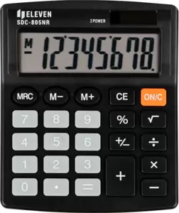 Калькулятор Eleven SDC-805NR (черный) фото