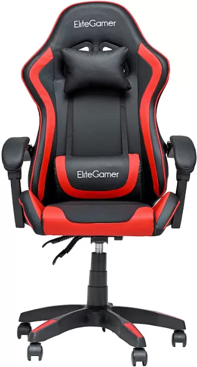 Игровое кресло Elite Gamer EC001 (красный/черный) фото