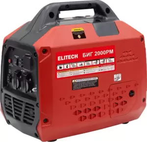 Бензиновый генератор Elitech БИГ 2000РМ фото