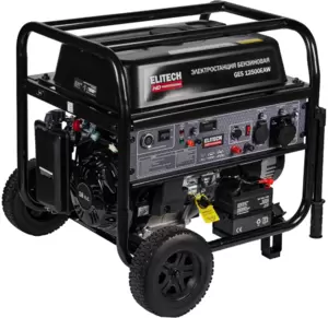 Бензиновый генератор Elitech GES 12500ЕAW фото