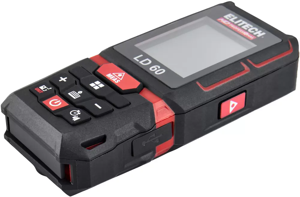 Лазерный дальномер Elitech LD 60 фото