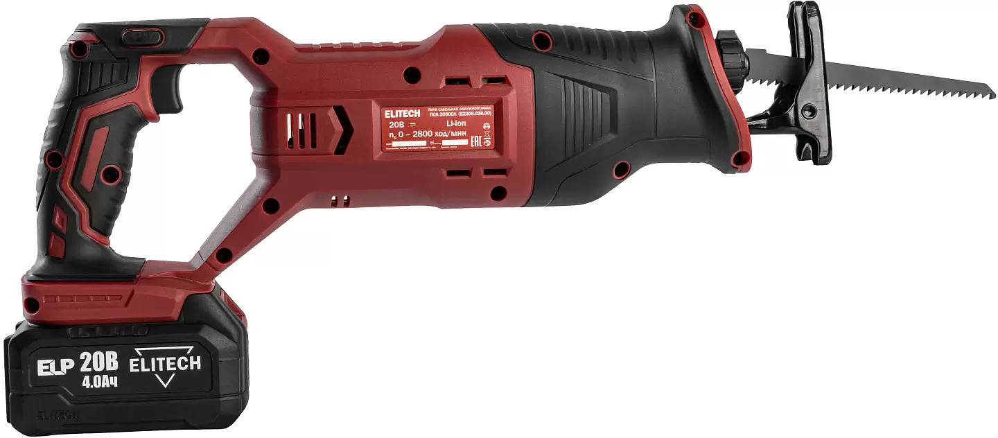 Сабельная пила Elitech ПСА 2030СЛ фото 2
