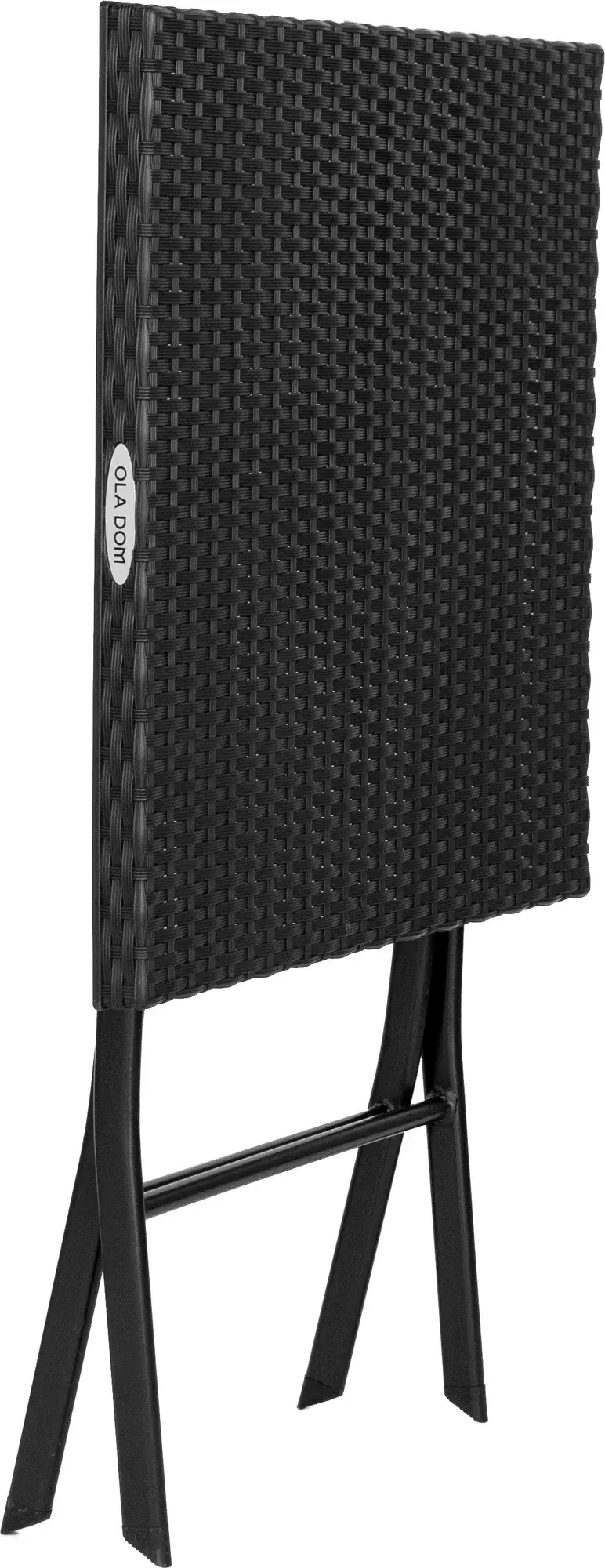 Стол со стульями Ellastik Plast ЭП 873147 Ola Dom (антрацит) фото