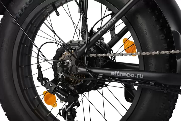 Электровелосипед Eltreco CYBER PRO (зеленый матовый) фото 6