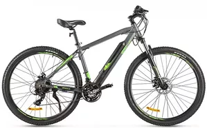Электровелосипед Eltreco Ultra Max 2022 (серый/зеленый) фото