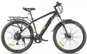 Электровелосипед Eltreco Ultra Trend Up 2022 (черный/зеленый) фото