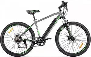 Электровелосипед Eltreco XT 600 Pro (серо-зеленый) фото