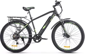 Электровелосипед Eltreco XT 800 Pro (черный/зеленый) фото