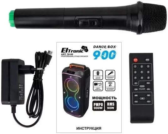 Беспроводная колонка Eltronic 30-86 Dance Box 900 фото