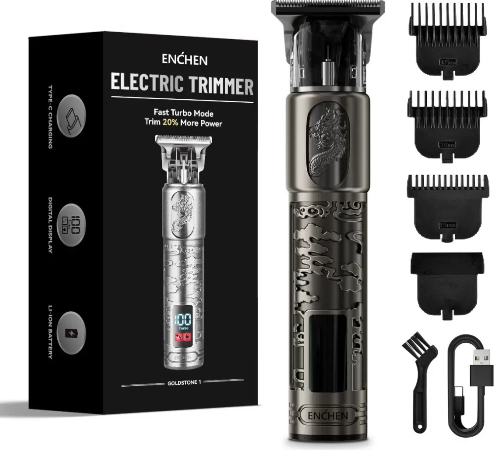 Машинка для стрижки волос Enchen GoldStone 1 фото