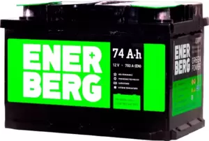 Аккумулятор Enerberg 74 L+ (74Ah) фото