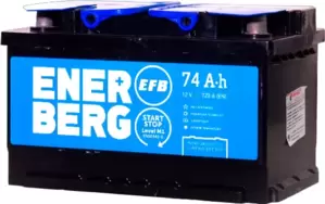 Аккумулятор Enerberg EFB 74 R+ низкий (74Ah)