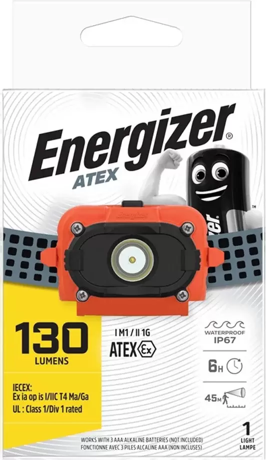 Energizer ATEX 3xAAA 120 Headlight
