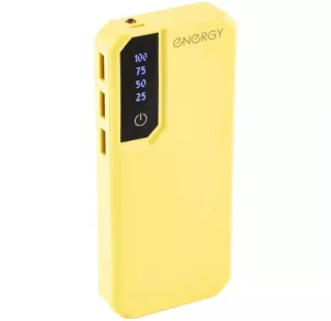 Портативное зарядное устройство Energy 5000mAh (желтый) фото