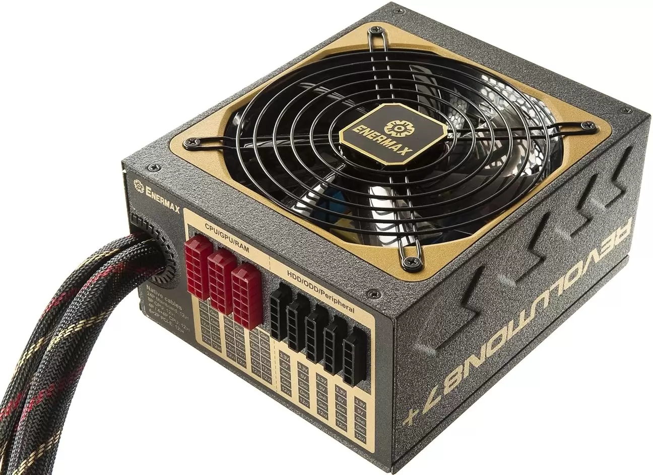Блок питания Enermax REVOLUTION87+ 1000W (ERV1000EWT-G) фото
