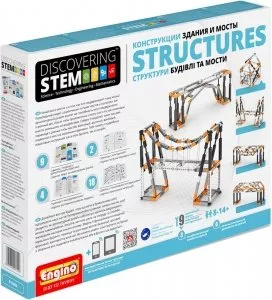 Конструктор Engino Discovering Stem STEM06 Конструкции: здания и мосты фото