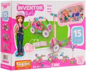 Конструктор Engino Inventor Girls IG15 Набор из 15 моделей фото