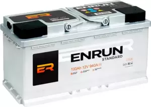 Аккумулятор ENRUN Standard L+ / ES1001 (100Ah) фото
