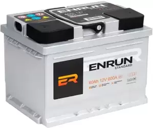 Аккумулятор ENRUN Standard R+ / ES600 (60Ah) фото