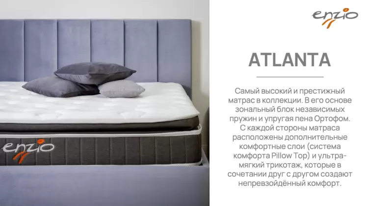 Матрас Enzio Atlanta 2.0 80x200 фото
