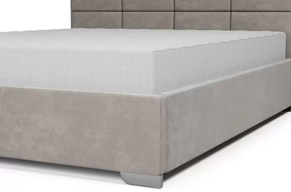 Наматрасник защитный ЭОС Double cotton 70x186 Light grey фото 3