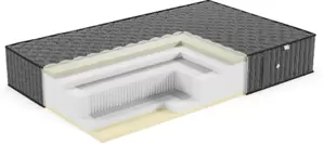 Матрас ЭОС Люкс Тип 12 140x200 Black Edition фото