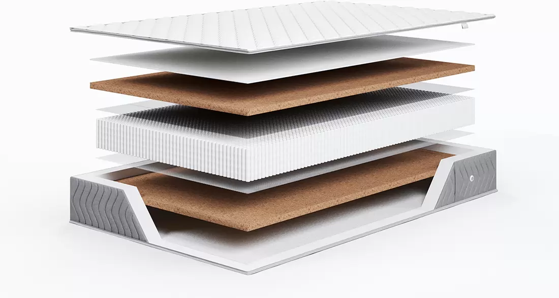 Матрас ЭОС Люкс Тип 37 160x195 жаккард Premium фото